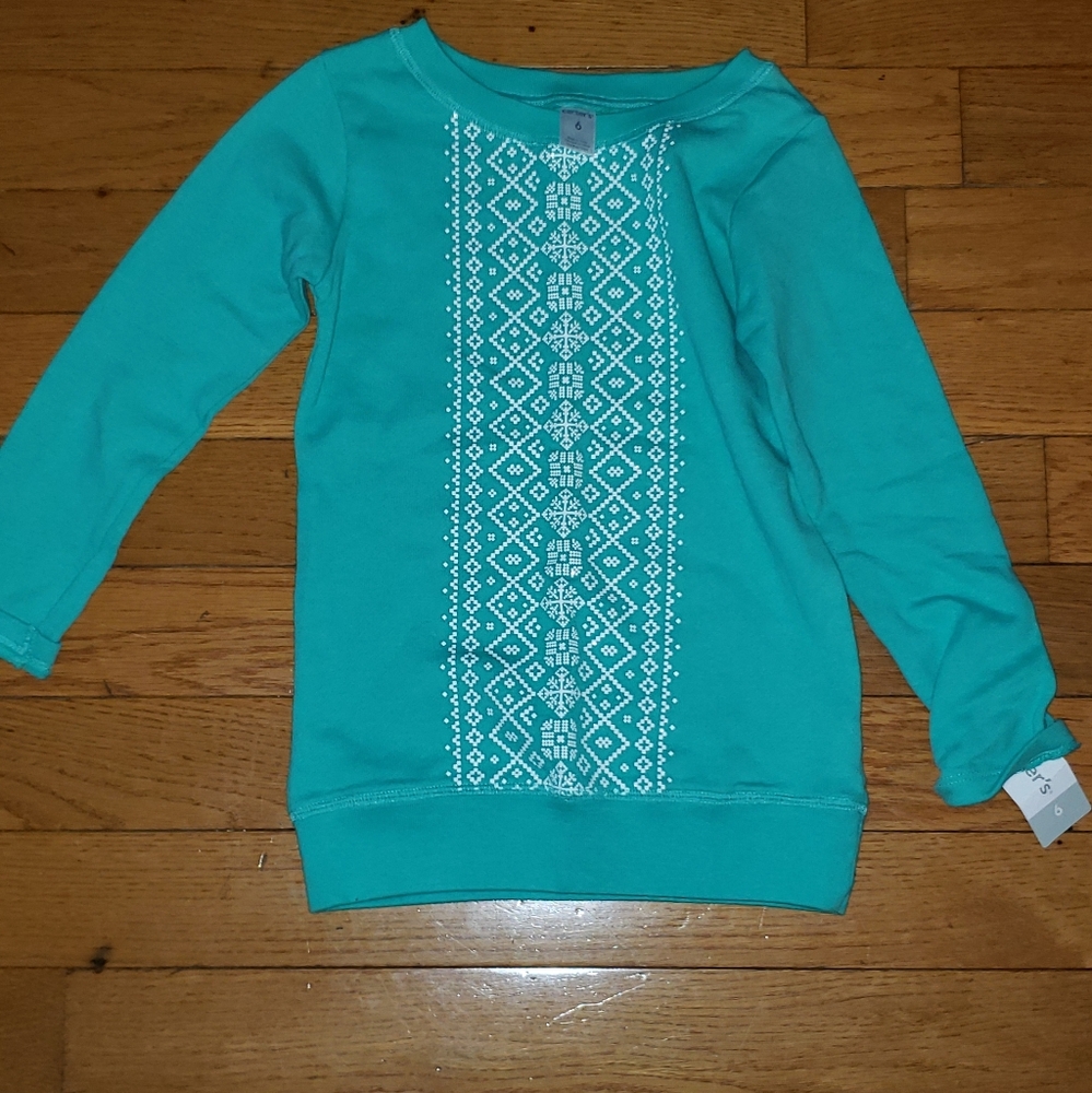 Carter's girls sweat shirt